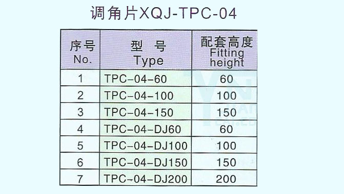 橋架調角片